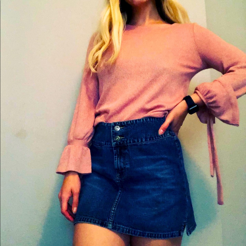 Denim skirt